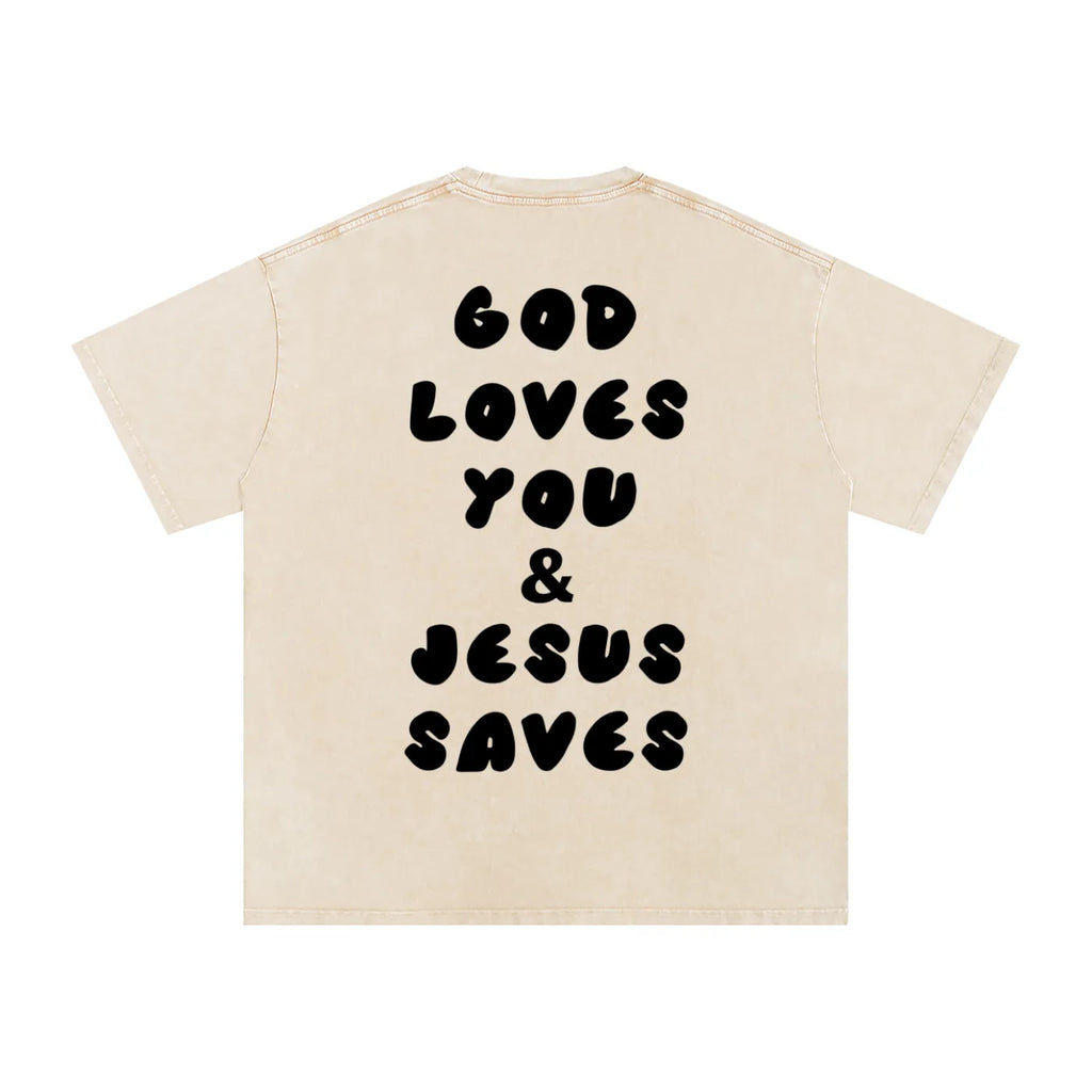 OVERSIZED LOVE FROM ALL  T-SHIRT